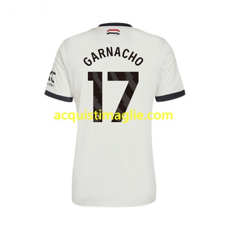 Divisa di Calcio Manchester United GARNACHO 17 Terza 2024/2025